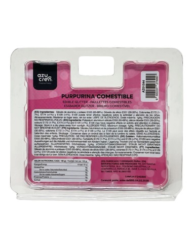 Azucren Azushine Eetbare Glanspoeder Pink -5gr-