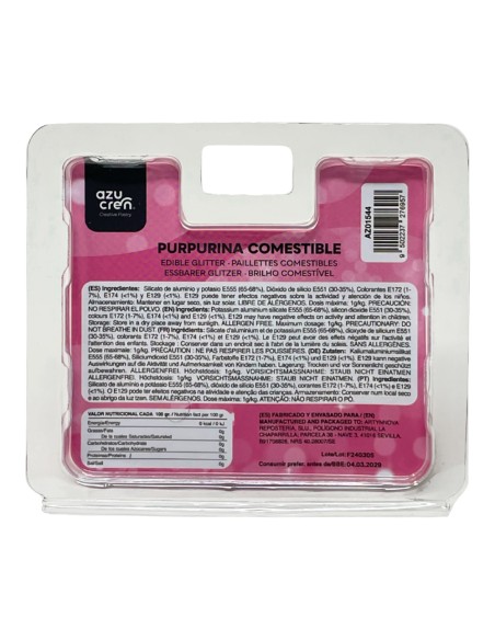 Azucren Azushine Eetbare Glanspoeder Pink -5gr-