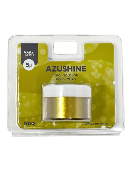 Azucren Azushine Eetbare Glanspoeder Gold -5gr-
