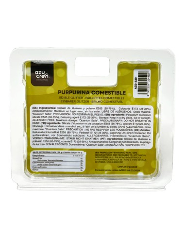 Azucren Azushine Eetbare Glanspoeder Gold -5gr-