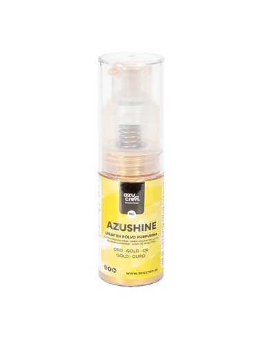 Azucren Azushine Eetbare Glanspoeder Spray Gold -10gr-