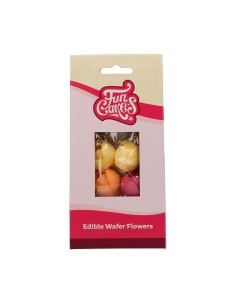 FunCakes Ouwel Bloemen Pioenroos -7st-