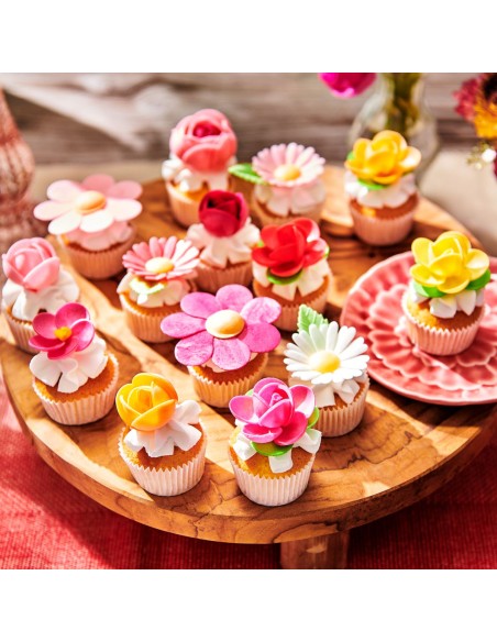 FunCakes Ouwel Bloemen Madelief -13st-