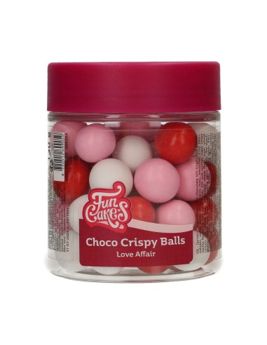 FunCakes Choco Crispy Ballen Love Affair -130gr-