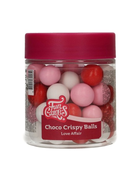 FunCakes Choco Crispy Ballen Love Affair -130gr-