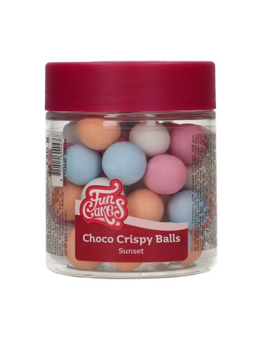 FunCakes Choco Crispy Ballen Sunset -130gr-