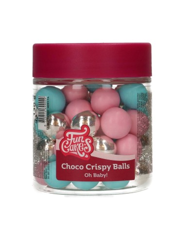 FunCakes Choco Crispy Ballen Oh Baby! -130gr-
