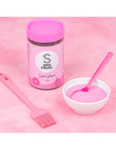 Super Streusel SuperGlaze Pink -175gr-