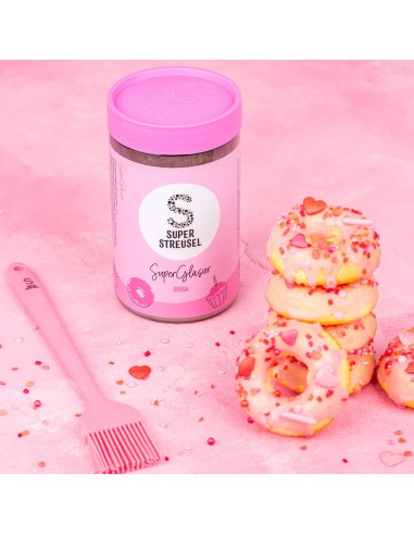 Super Streusel SuperGlaze Pink -175gr- //