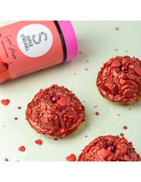 Super Streusel SuperGlaze Bordeaux Glimmer -175gr- //