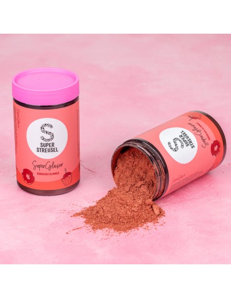 Super Streusel SuperGlaze Bordeaux Glimmer -175gr- //
