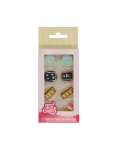 FunCakes Suikerdecoratie Back to School -8st-