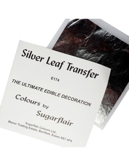 Sugarflair Eetbaar Bladzilver