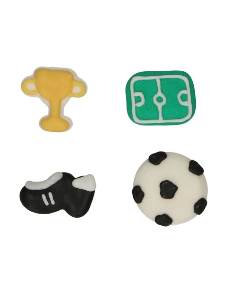 FunCakes Suikerdecoratie Voetbal -8st-