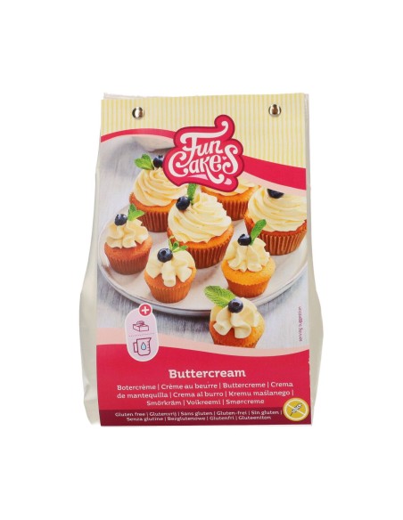 FunCakes Mix voor Botercréme Glutenvrij -400gr- 
