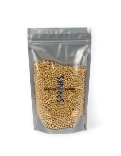 Sprinks Sprinkle Mix Bubble & Bounce Shiny Gold BULK -500gr- 2