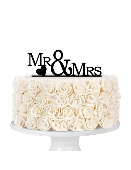 Taarttopper op Maat: Mr & Mrs met Klein Hartje