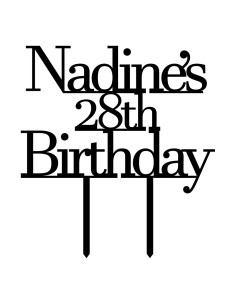 Taarttopper op Maat: Tekst Java - 3 regels