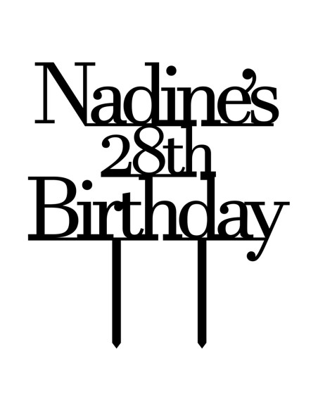 Taarttopper op Maat: Tekst Java - 3 regels