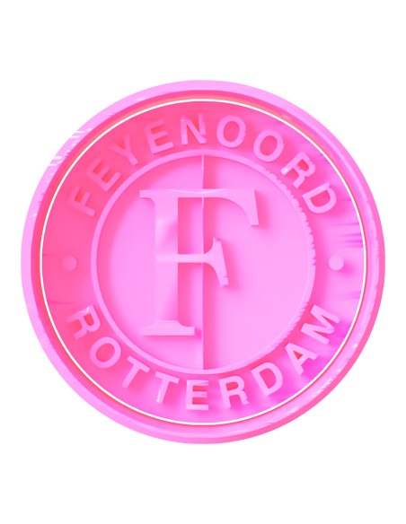 3D Uitsteker op Maat: Feyenoord met Stempel