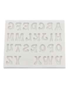 CakeDeco Siliconen Mal Alfabet Mini Set -3st- 2