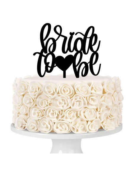 Taarttopper op Maat: Bride to Be met Hartje