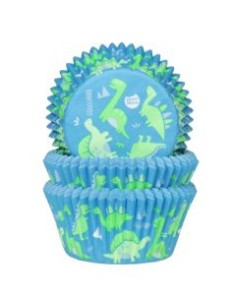 House of Marie Baking Cups Dino's -48st-