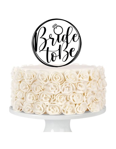 Taarttopper op Maat: Bride to Be Rond