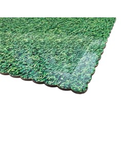 Cake Board Schulp Gras Rechthoek 25x35cm -1st- 2