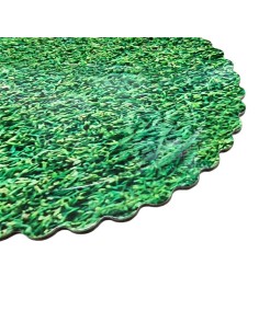 Cake Board Schulp Gras Rond 20cm -1st- 2
