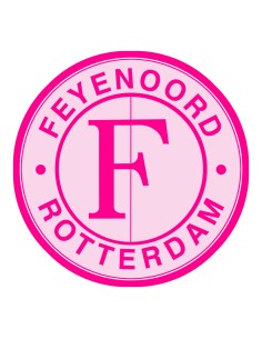 3D Uitsteker op Maat: Feyenoord met Stempel