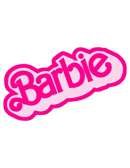3D Uitsteker op Maat: Barbie Logo met Stempel