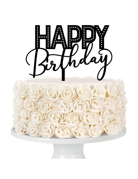 Taarttopper op Maat: Happy Birthday Stip