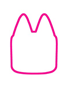 3D Uitsteker op Maat: Bluey Hoofd