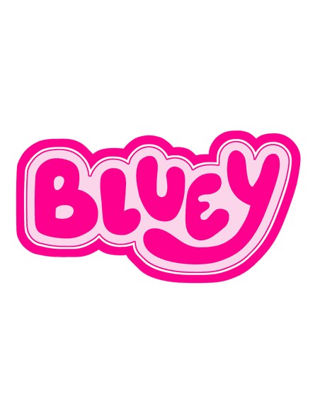 3D Uitsteker op Maat: Bluey Logo met Stempel