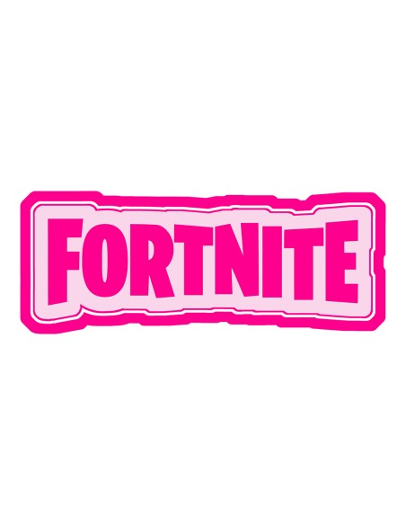 3D Uitsteker op Maat: Fortnite Logo Tekst met Stempel