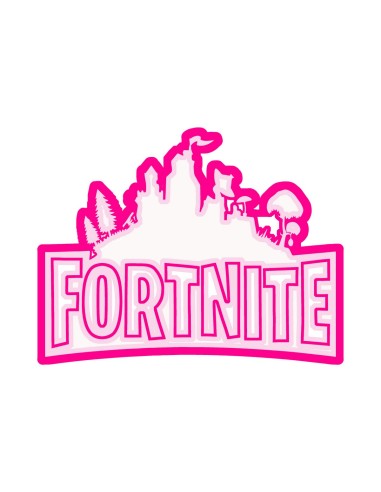 3D Uitsteker op Maat: Fortnite Logo met Imprint