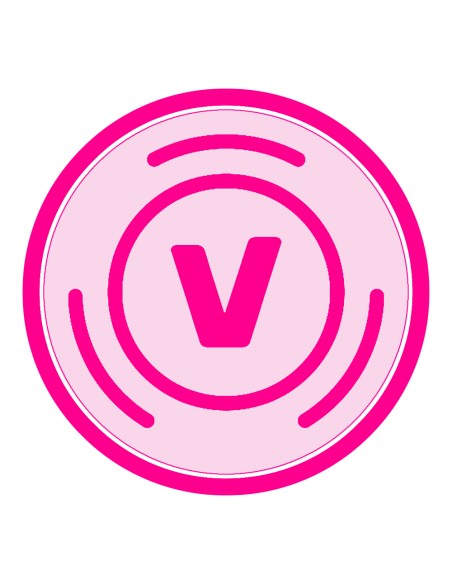3D Uitsteker op Maat: Fortnite V-Bucks met Stempel