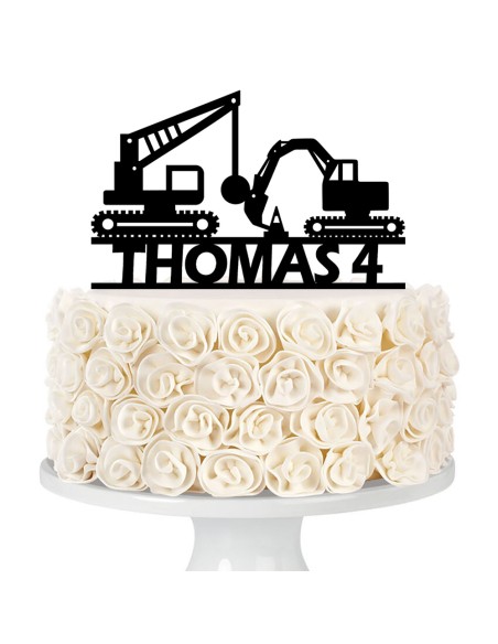 Taarttopper op Maat: Constructie met Naam en Leeftijd