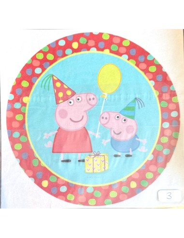 Eetbare Print B-Keuze Nr. 3: Peppa Pig