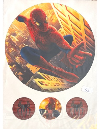 Eetbare Print B-Keuze Nr. 33: Spiderman