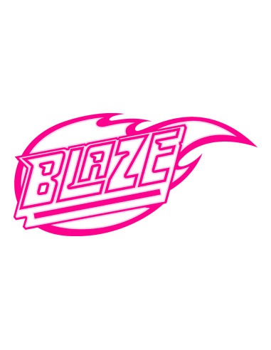 3D Uitsteker op Maat: Blaze - Logo met Imprint