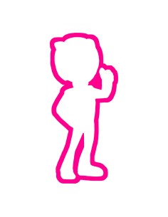 3D Uitsteker op Maat: Blaze - AJ 2