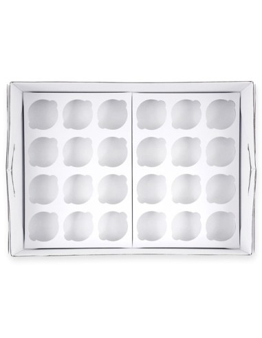 PME Cupcake Doos 24 - 9cm hoog