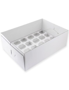PME Cupcake Doos 24 - 14cm hoog