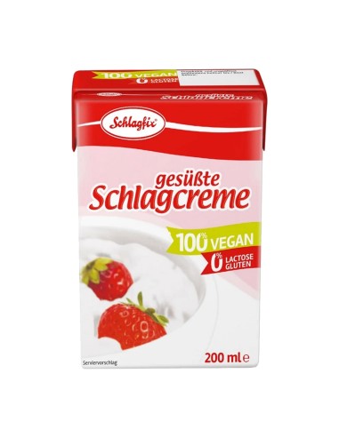 Schlagfix Plantaardige Slagroom Gezoet -200ml-