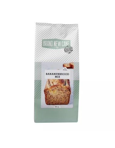 BrandNewCake Mix voor Bananenbrood -500gr-