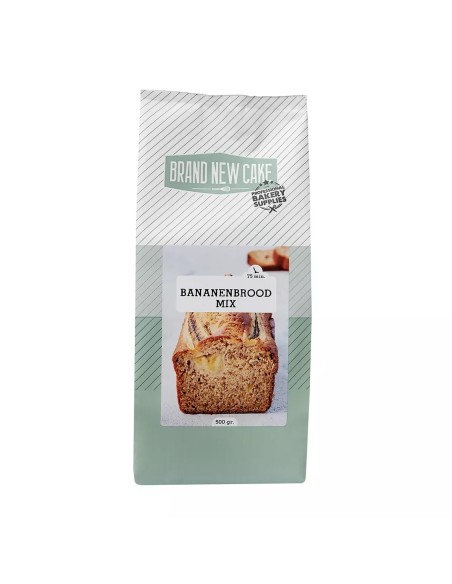 BrandNewCake Mix voor Bananenbrood -500gr-