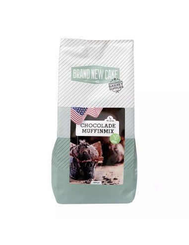 BrandNewCake Mix voor Vegan Chocolade Muffins -500gr-