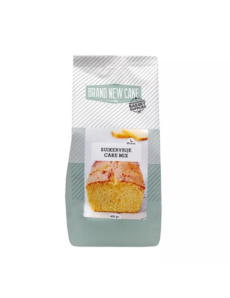 BrandNewCake Mix voor Cake Suikervrij -400gr-